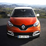 Captur fortsætter Renaults nye, markante front. Chefdesigner Laurens van der Acker har kreeret den flotte næse...