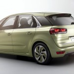 Konceptbilen Technospace er forløber for næste Citroën Picasso. 3D-baglygter og bagklap, der åbner i fuld bredde kender vi fra bl.a. Audi.
