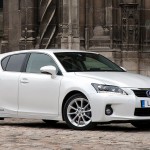 Hybridbilen Lexus CT200h var den billigste Lexus i det danske program til 380.000 kr.