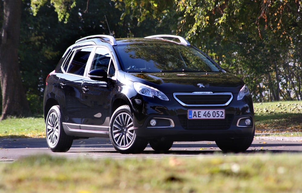 Peugeot 2008 объем багажника