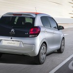 Citroën C1 bevarer bagklappen af glas som på den nuværende model, men linjerne er langt mere dynamiske.