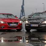 Mazda 3 og Peugeot 308 er sport mod komfort - to ligeværdige kvaliteter, som japanerne får mest ud af.