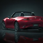 Mazda MX-5 bliver mindre, men får et mere maskulint design. Baglygterne kunne ligne noget fra den nye Jaguar F-type og får LED-teknik.