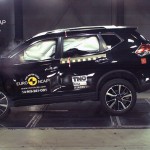 Som sin 'lillesøster' Qashqai får Nissan X-trail ros og fem stjerner i Euro NCAPs crashtest.