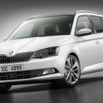 Skoda Fabia Combi bevarer sit lidt høje og smalle look – men er faktisk blevet 3 cm lavere og 9 cm bredere.