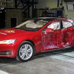 Tesla beviser nok engang, at de har lavet en særdeles kompetent elbil med Model S. Der er topkarakter og fem stjerner i Euro NCAPs crashtest.