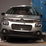 Først til sommer kan Citroën C3 fås med automatisk nødbremse - det koster en stjerne i crashtesten.