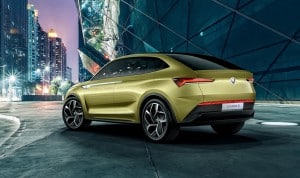 Vision E er Skodas første elbils-koncept - og forvarsel om fem kommende elbiler fra Skoda.