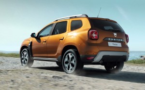 Duster har fået en mere blød afslutning. Baglygterne minder om Jeep Renegade's.