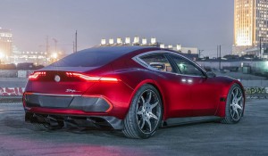 Enorme hjul og diffusor antyder voldsomme præstationer fra Fisker Emotion. Foreløbig ved vi kun, at Fisker hævder en rækkevidde på mere end 640 km.