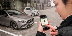 Mercedes' 'bule-alarm' er en del af 'Mercedes Me' app'en til din smartphone.