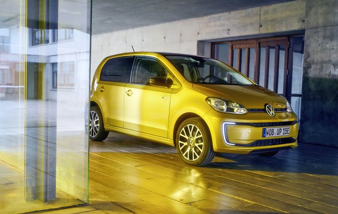 The new Volkswagen e-up! elektriske up